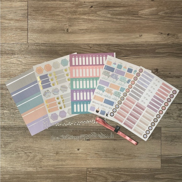 Erin Condren Bundle of Sticker Sheet perfect for Journals/Planners/Calendars - Picture 2 of 10